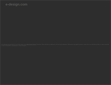 Tablet Screenshot of e-design.com